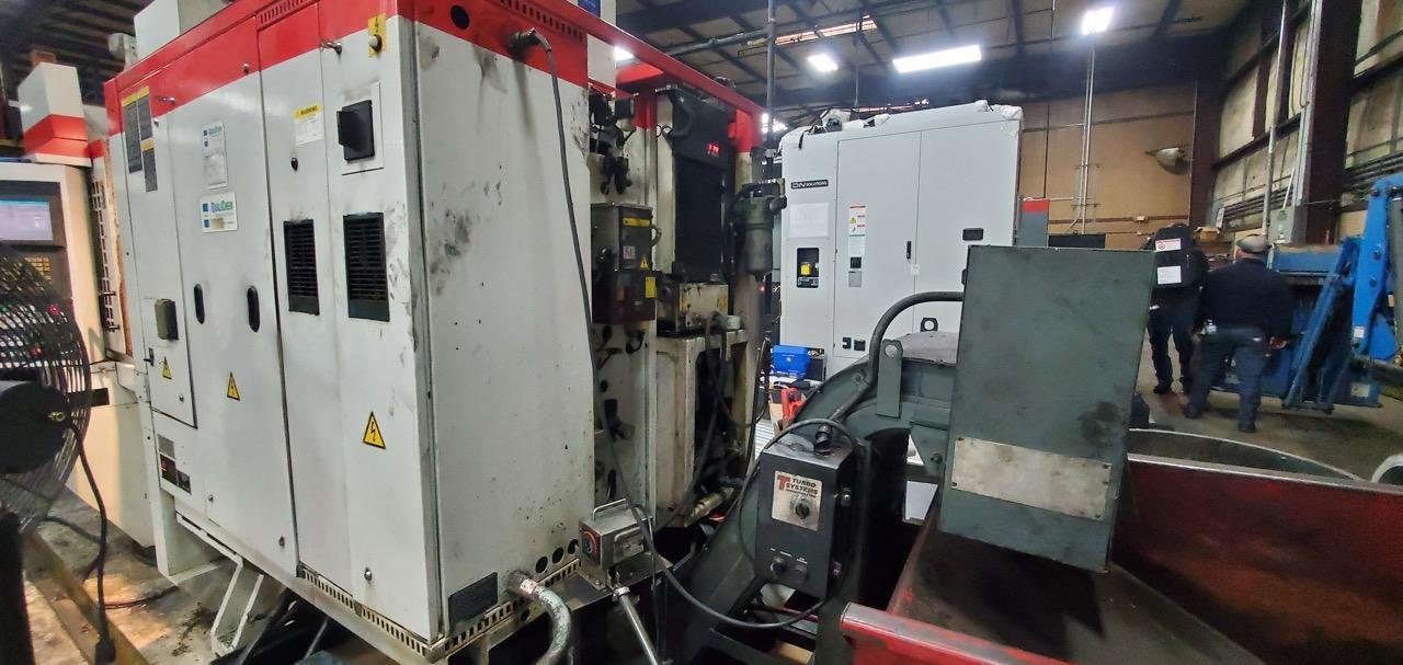 Matsuura H Plus-300 Dual Pallet CNC HMC, 2003 – Full 360° B-Axis, 12,000 RPM, 40 Tool ATC, Fanuc 16i-M