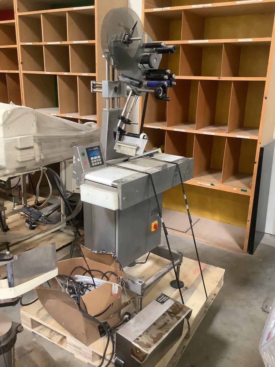 AEW Delford Concept 500 Pressure Sensitive Label Applicator, 2002