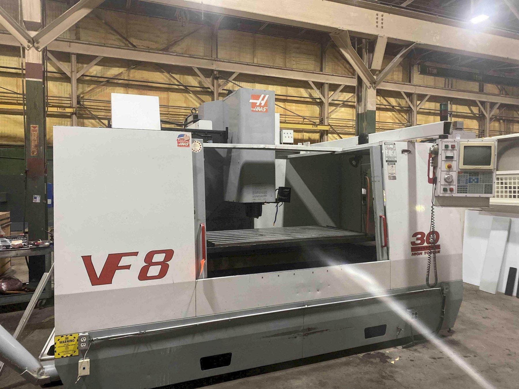 Haas VF-8 CNC Vertical Machining Center For Sale - 1998