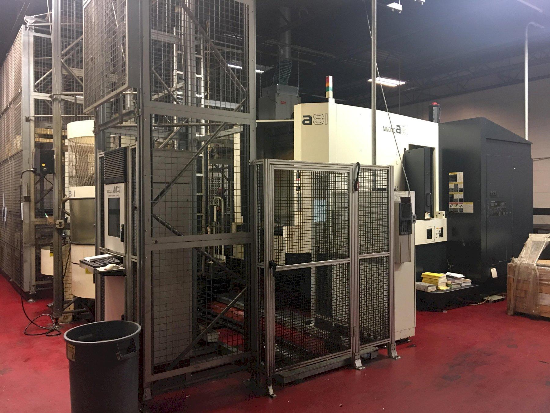 Makino Machining Cell - 14 Station Modular Pallet System w/(2) Work Setting Stations