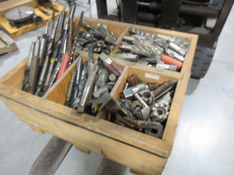 HSS Treasure Chest; Drills, Endmills, Taps & MORE!! 888LBS- Auction Item