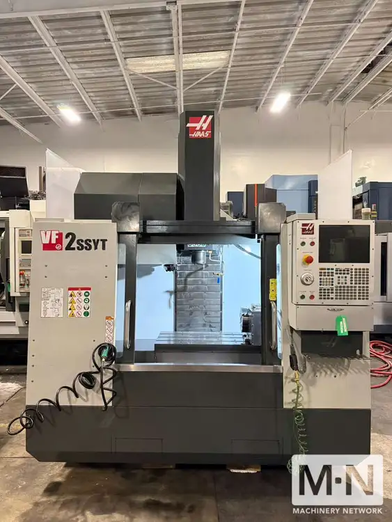 HAAS VF-2SSYT CNC Vertical Machining Center, 2019 w/ 4-Axis Rotary Table