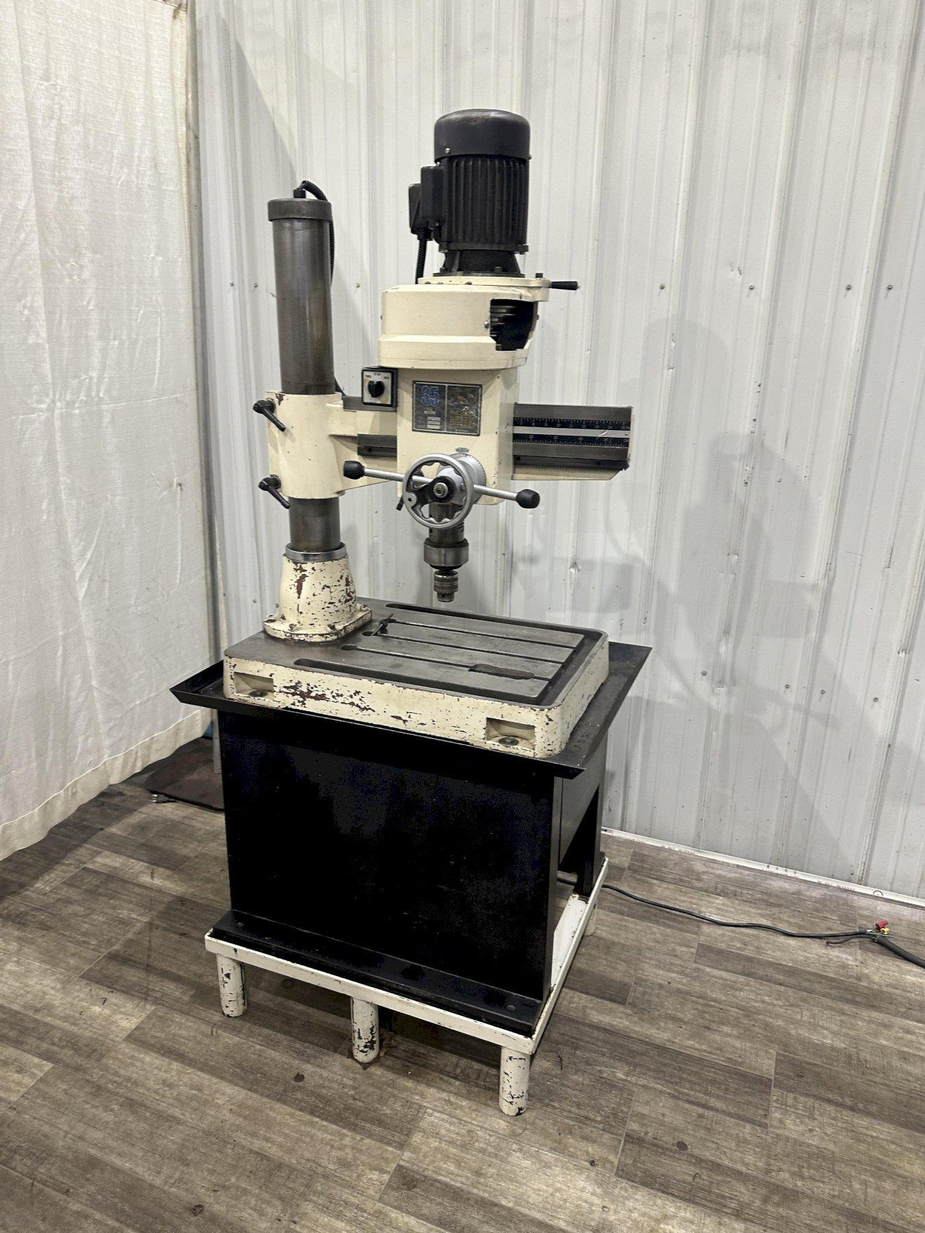 3' X 4-1/2" RADIAL ARM DRILL: STOCK #78973