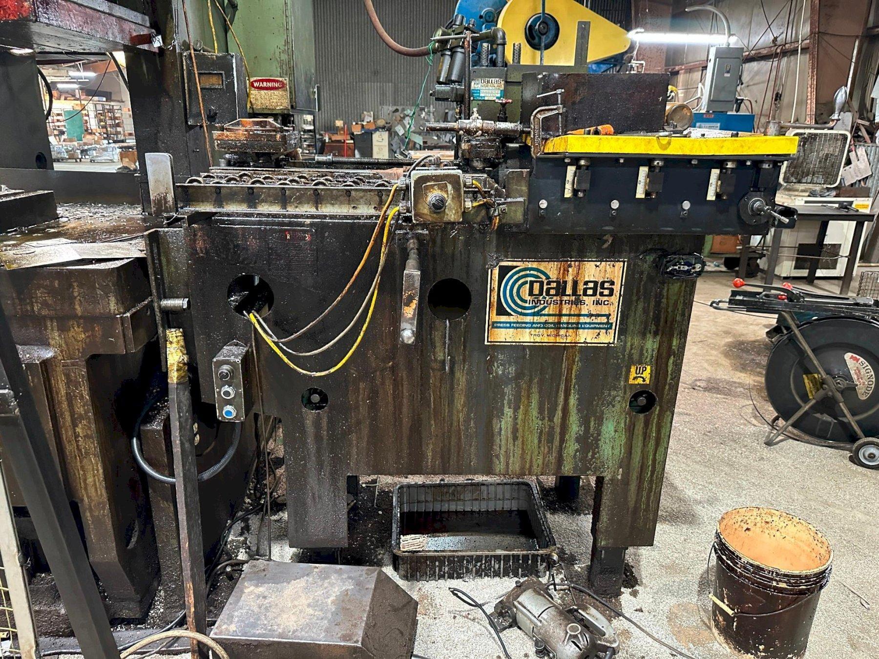 18" X .140" DALLAS MODEL #PTS-377 AIR FEEDER & STRAIGHTENER : YOBRO 26141