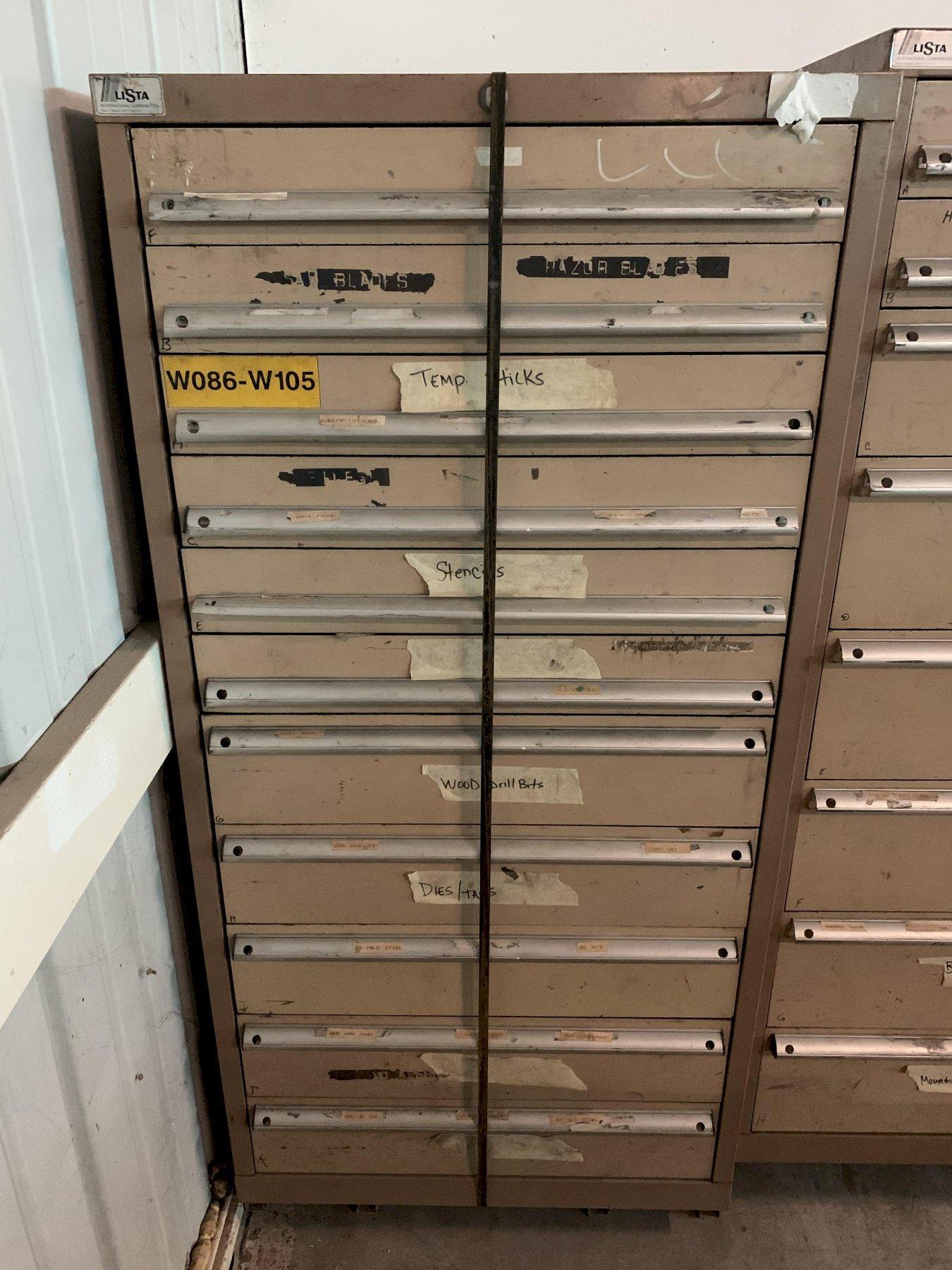1 - PREOWNED LISTA 11-DRAWER CABINET