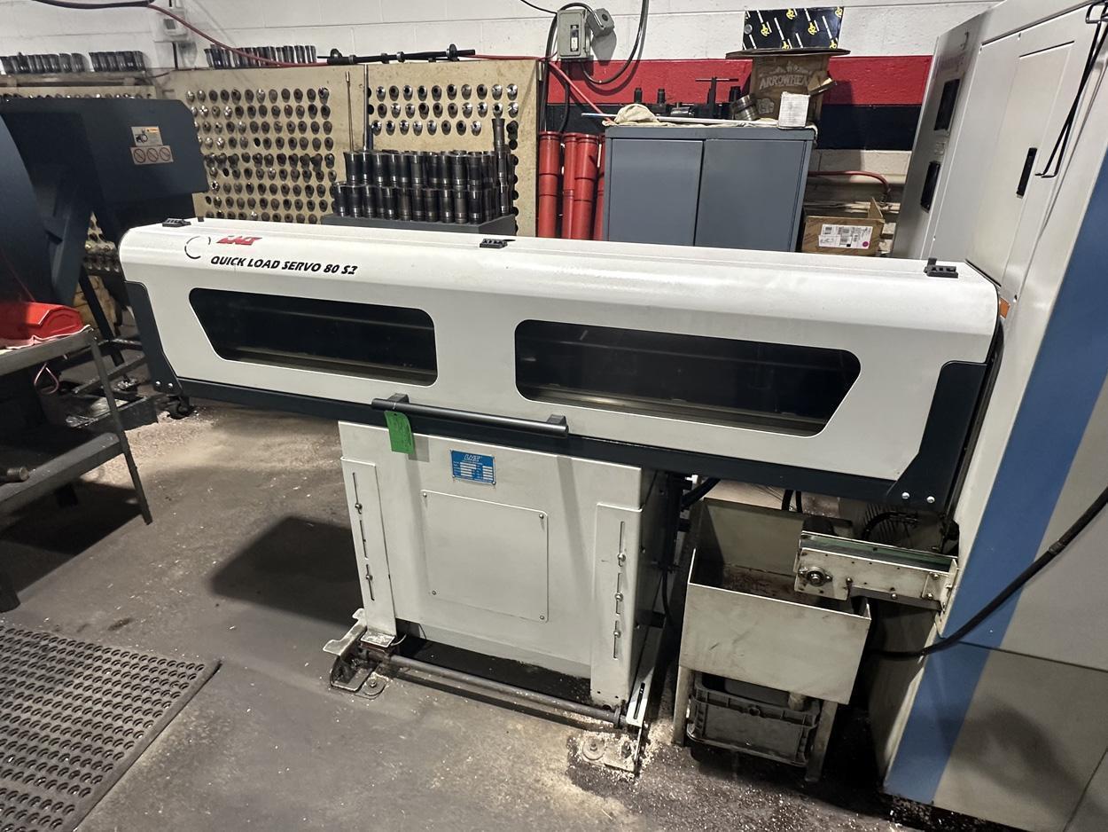 2015 LNS Quick Load Servo 80 S2 Bar Feeder For Sale