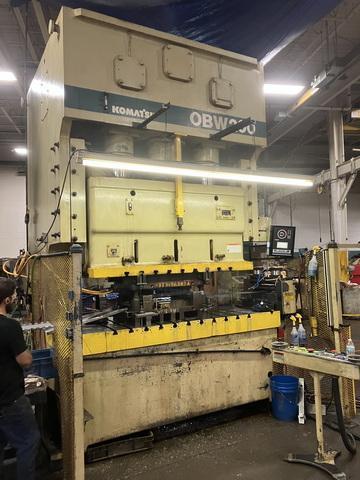 200 Ton Komatsu OBW Press