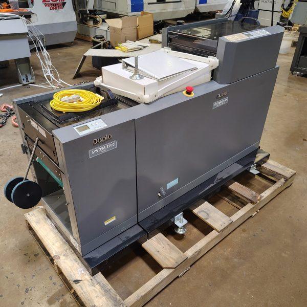 2011 Duplo 3500 Booklet Maker  2002MX370P-1038/3