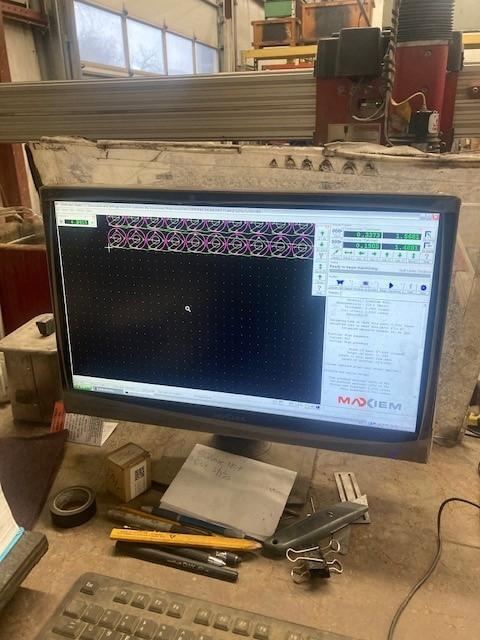 Omax Maxiem Model 1515 CNC Waterjet