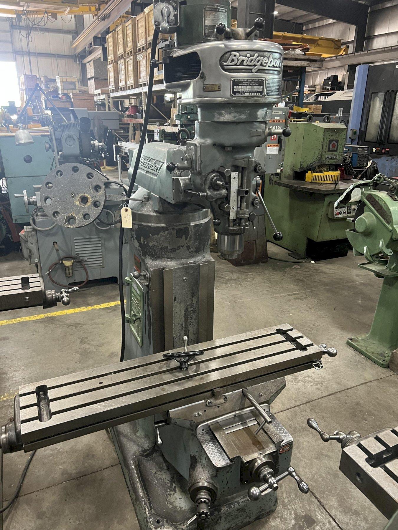 BRIDGEPORT BELT PULLEY VERTICAL MILL