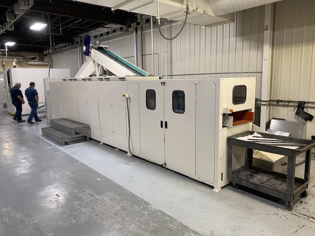 Almco V-26TFS Through-Feed Vibratory Tub, 2025 – Continuous Production Deburring System