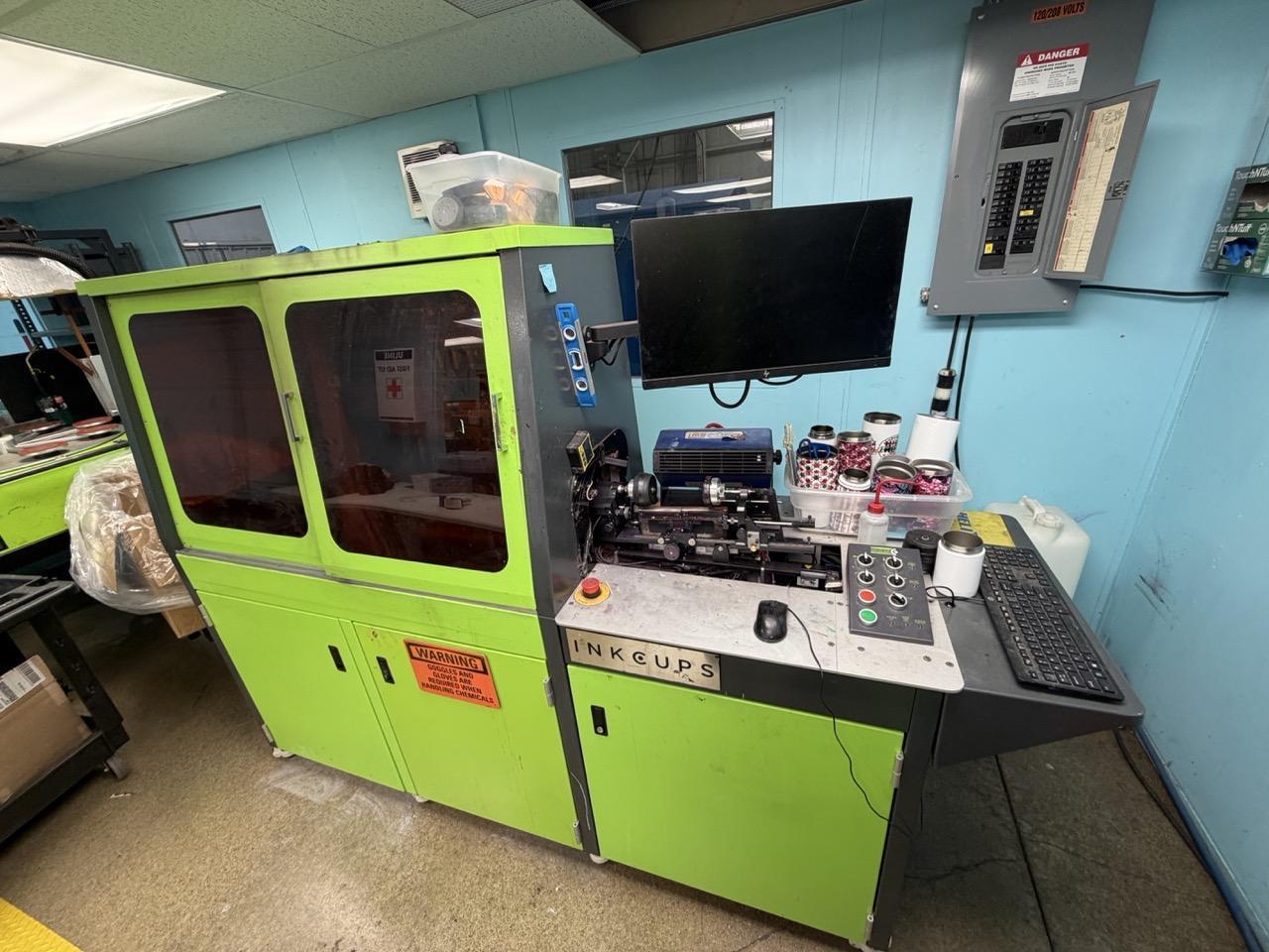 Inkcups HELIX Industrial UV Ink Jet System, 2018