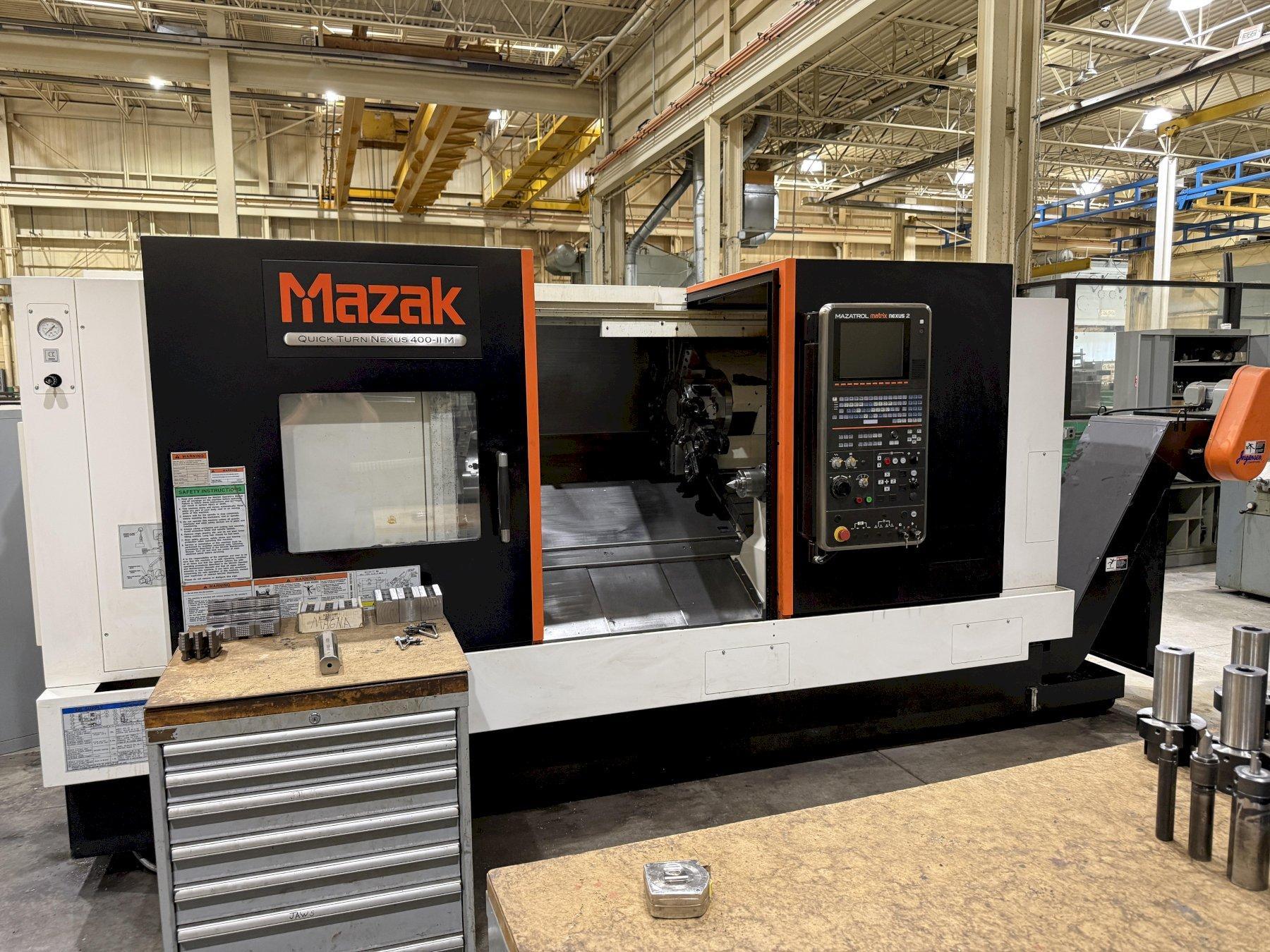 2016 MAZAK QTN 400M-II Used CNC Lathe For Sale