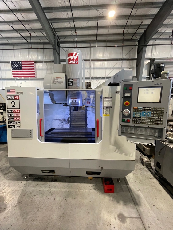 HAAS VF-2SS CNC VERTICAL MACHINING CENTER SUPER SPEED USA