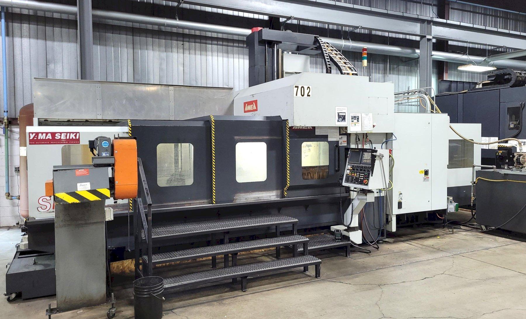 Awea/Yama Seiki SP3016 Bridge Type Vertical Machining Center