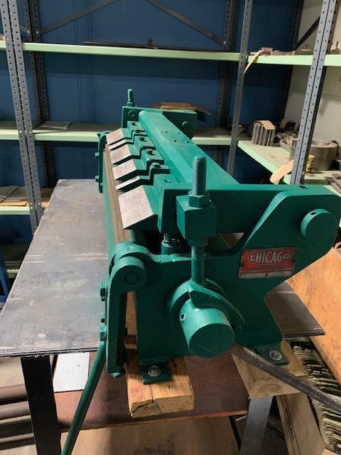 16 Ga x 2 ft Chicago Box & Pan Brake Model BB-2