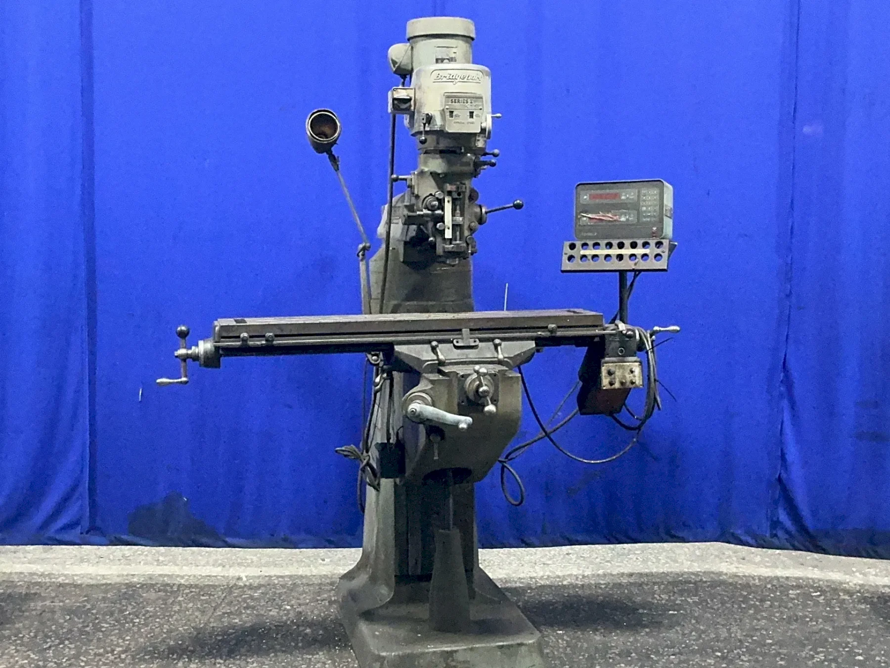 BRIDGEPORT 9"x48" VERTICAL MILL  -  SERIES I