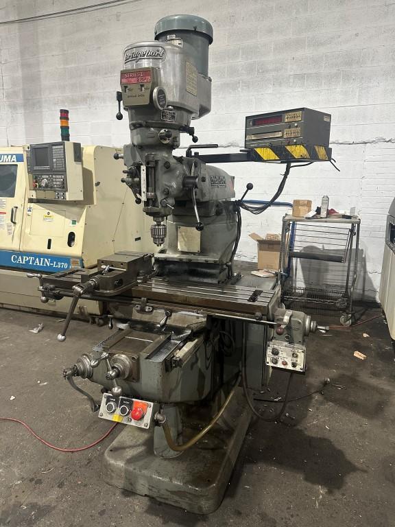 2 HP Bridgeport Series I Vertical Mill