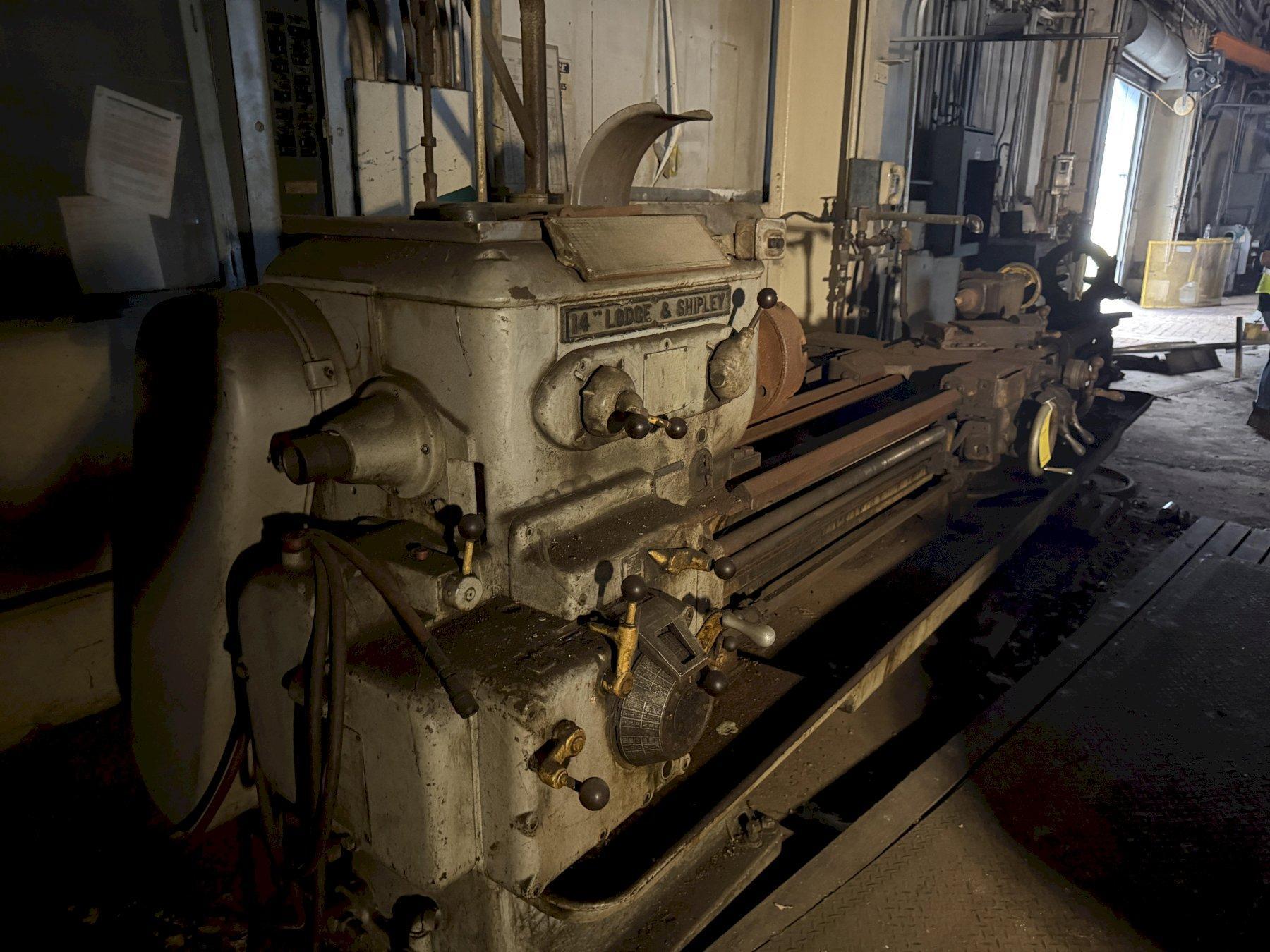 14" X 144" LODGE & SHIPLEY LATHE : YOBRO 26533