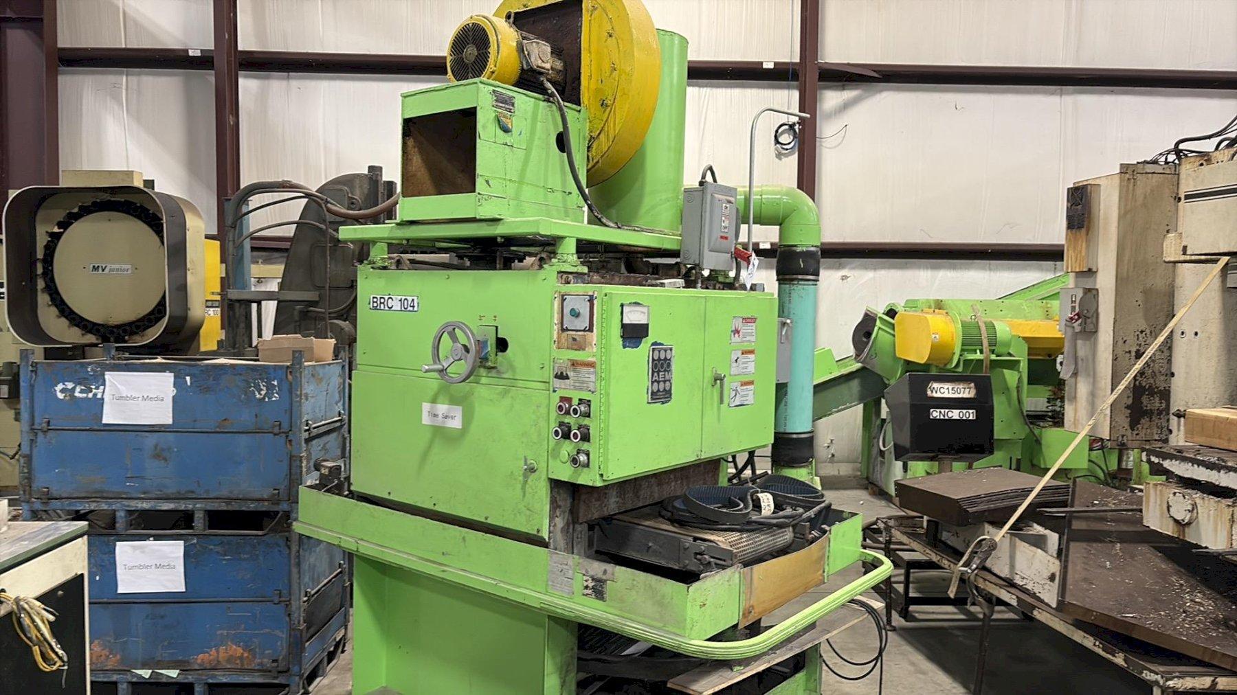 1 - PREOWNED INDUSTRIAL GAS ENGINEERING DERURRING MACHINE, MODEL #: T-220-B, S/N: 31714-3