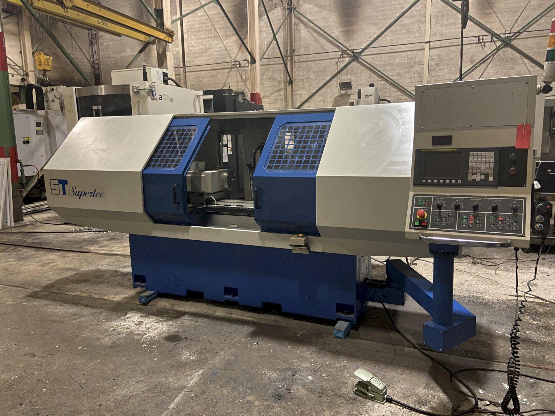 Supertec G38P-60CNC Cylindrical Grinder, Fanuc 0iMC, 15