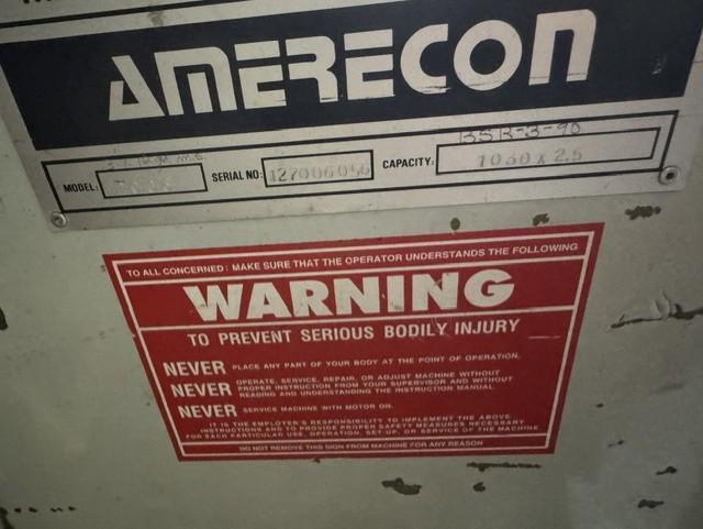 2006 AMERICOR INITIAL PINCH PLATE ROLL