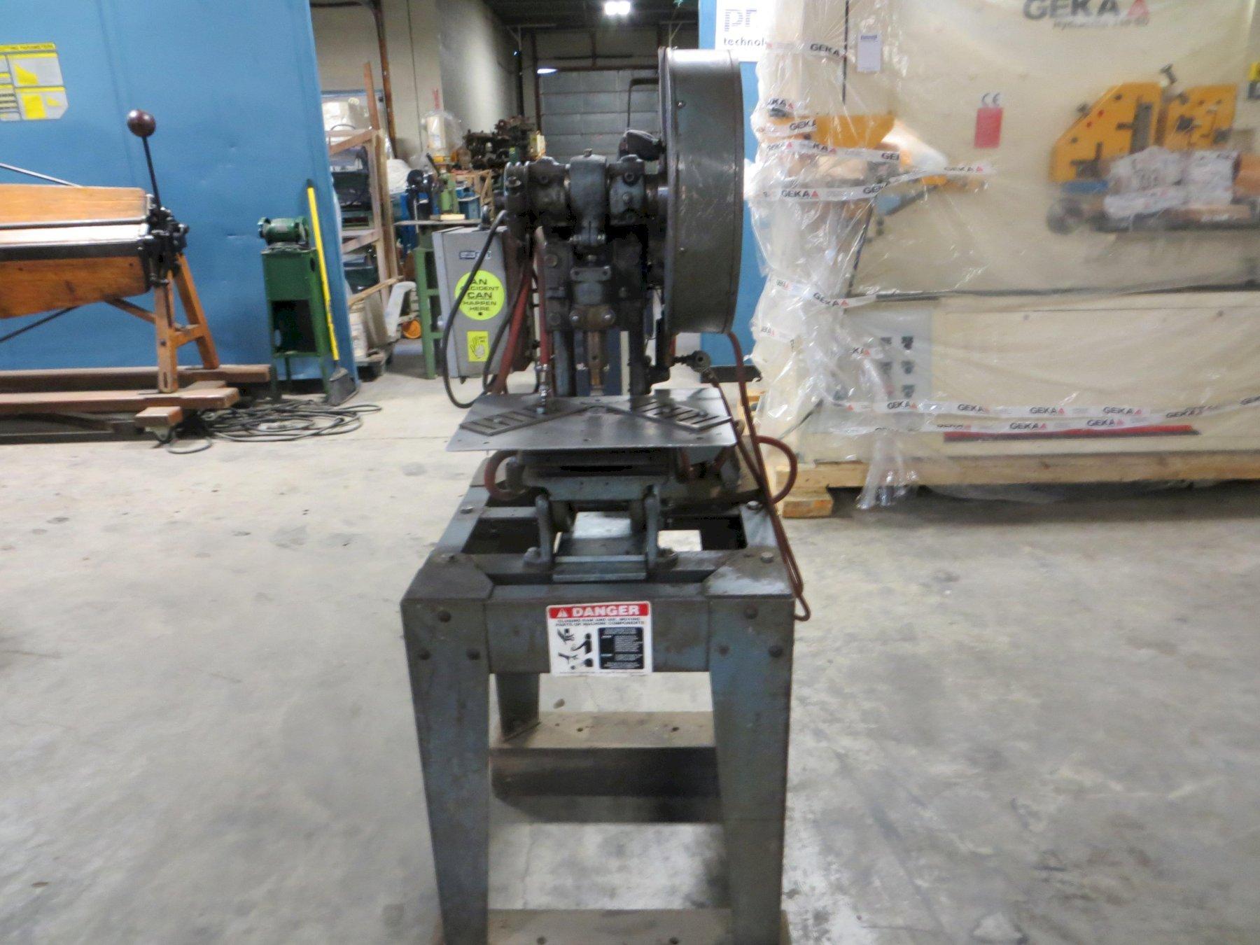 5 Ton Famco Bench Top OBI Power Press Model 40 with Stand