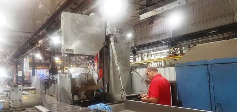 HYD-MECH V-25APC MITERING VERTICAL BANDSAW