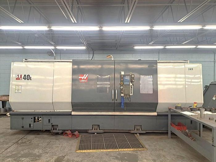 HAAS ST-40L  TURNING MACHINE With Live Tooling