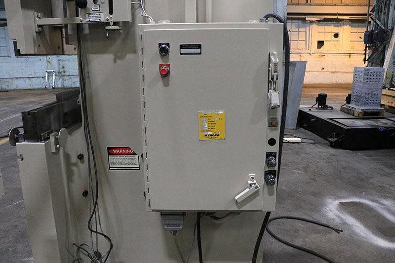 140 Ton x 12' Wysong Hydraulic Press Brake Model MTH-140-144
