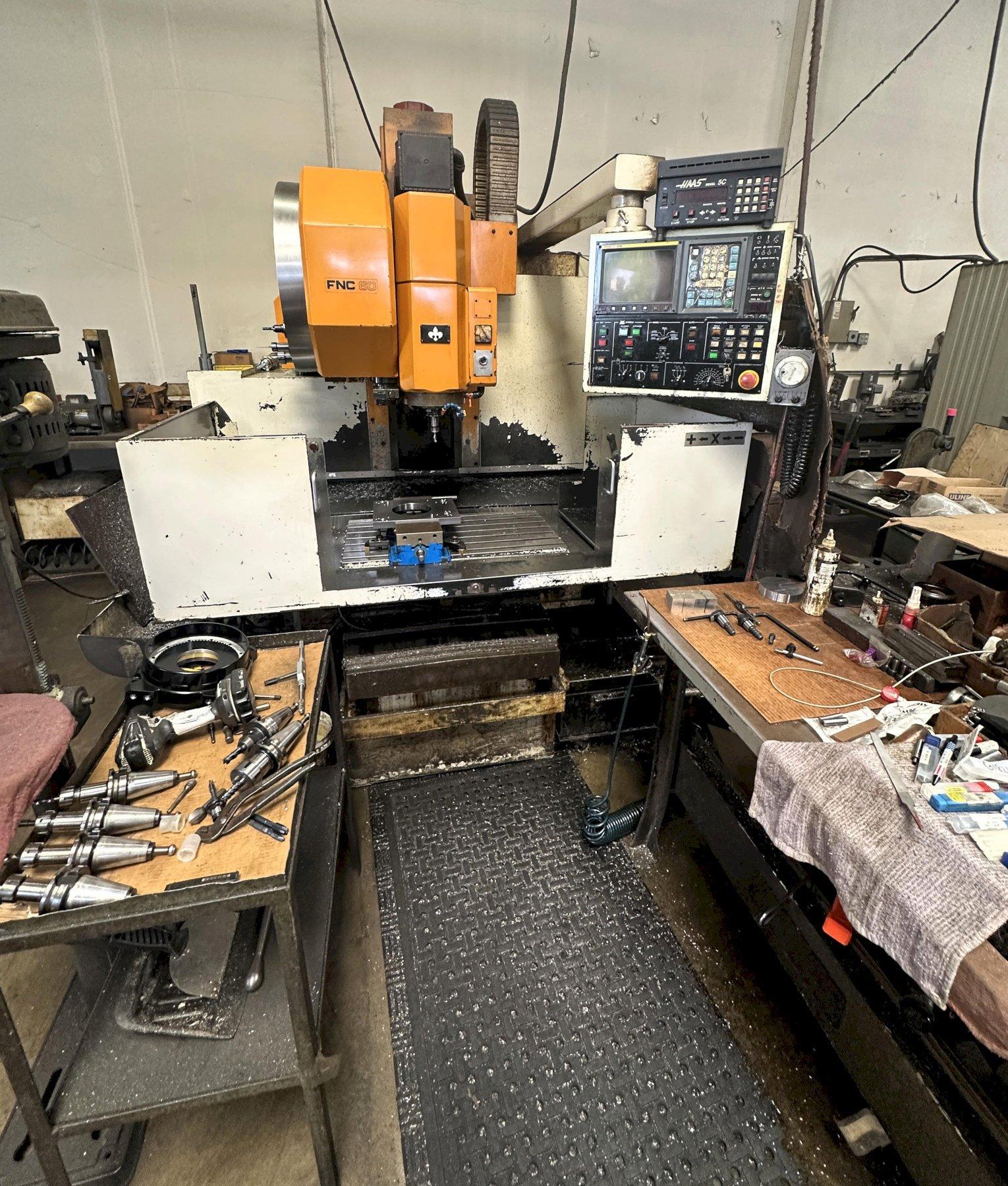 LeBlond Makino FNC-60 CNC Vertical Machining Center