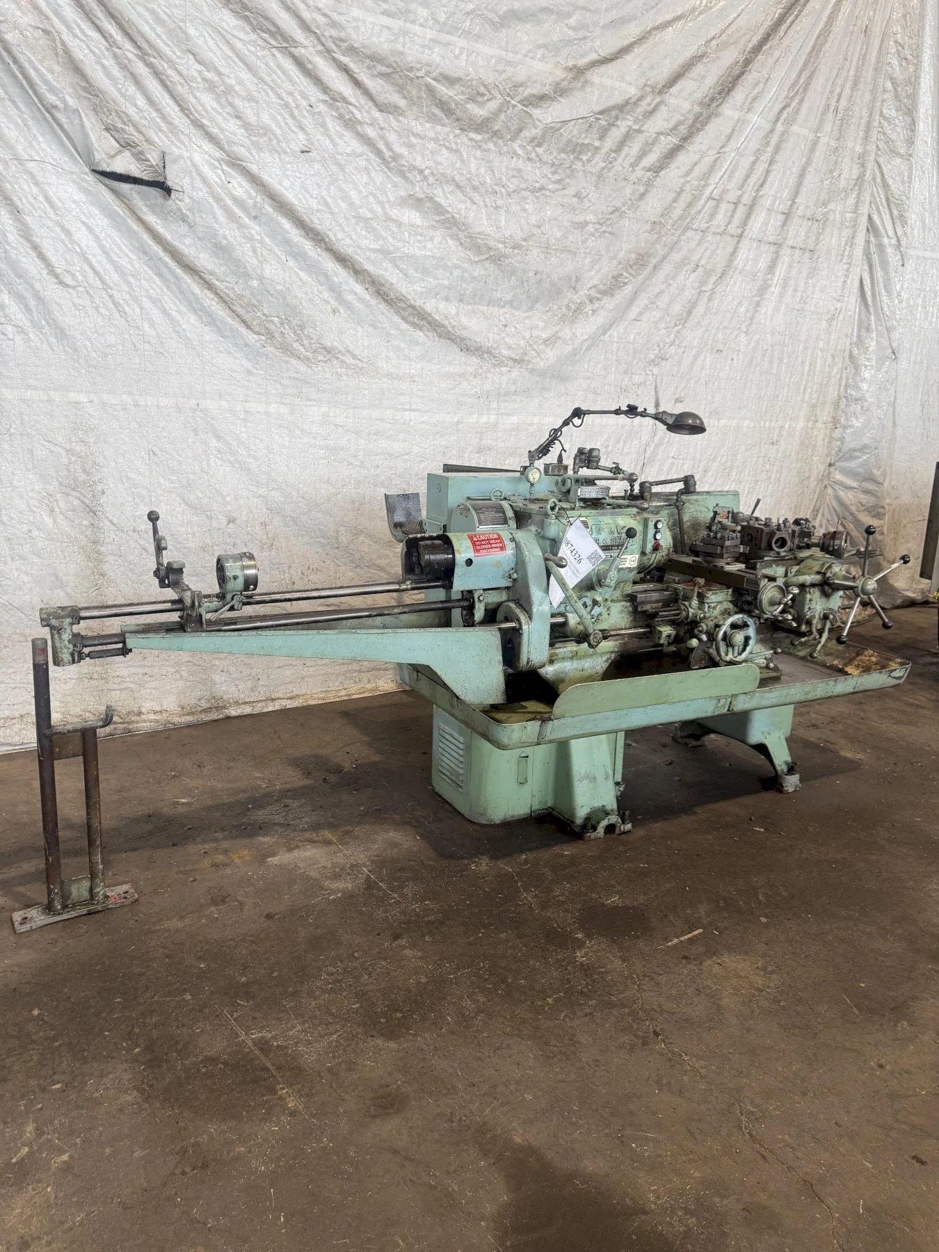 WARNER & SWASEY NO.3 TURRET LATHE W/ TAPER ATTACHMENT: YOBRO #26077