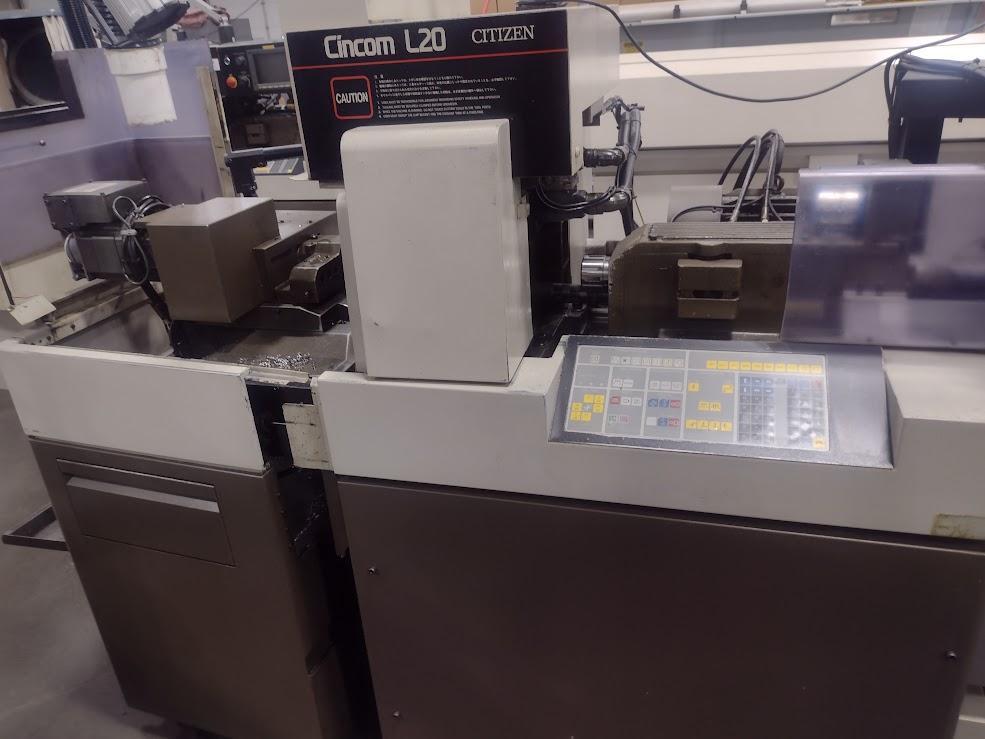 CITIZEN CINCOM L20 SWISS LATHE: YOBRO #25365