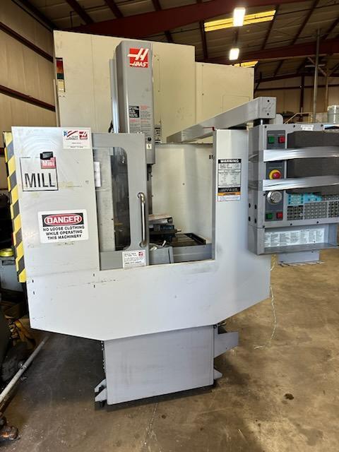 1 - PREOWNED HAAS CNC VERTICAL MACHINING CENTER, MODEL #: MINI MILL, S/N: 46215