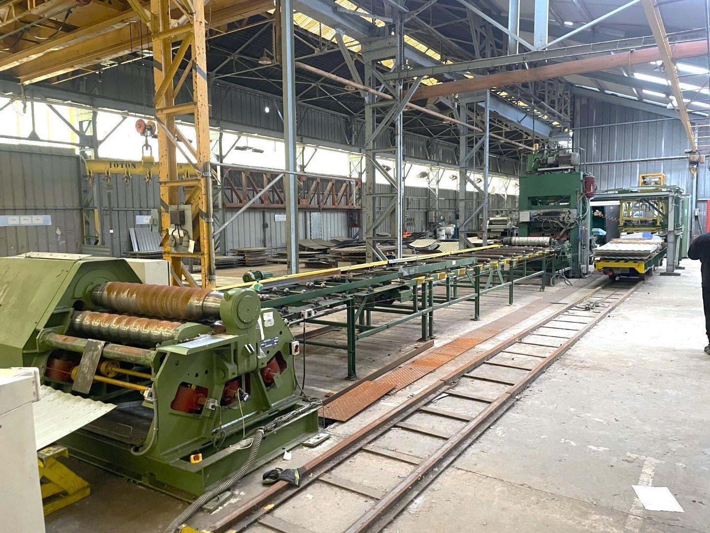 Pinchart Deny punching press + Lisse CBC 1250 x 8 mm