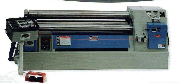 1 - NEW WDM HYDRAULIC INITIAL PINCH PLATE BENDING MACHINE, MODEL #: 403-6-5