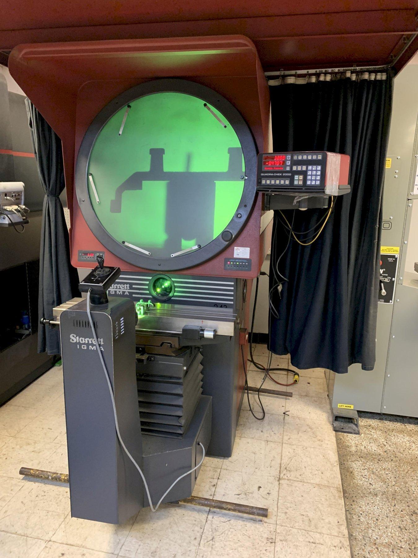 31.5" screen STARRETT Model HC800 Optical Comparator