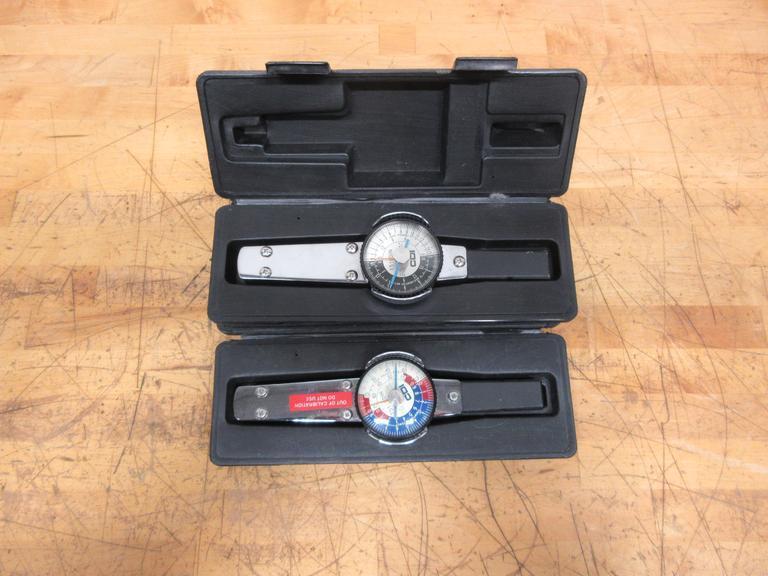 CDI Dial Torque Wrench (2) 0-15 IN.LB & 0-75 IN.LB W/ Cases- Auction Item