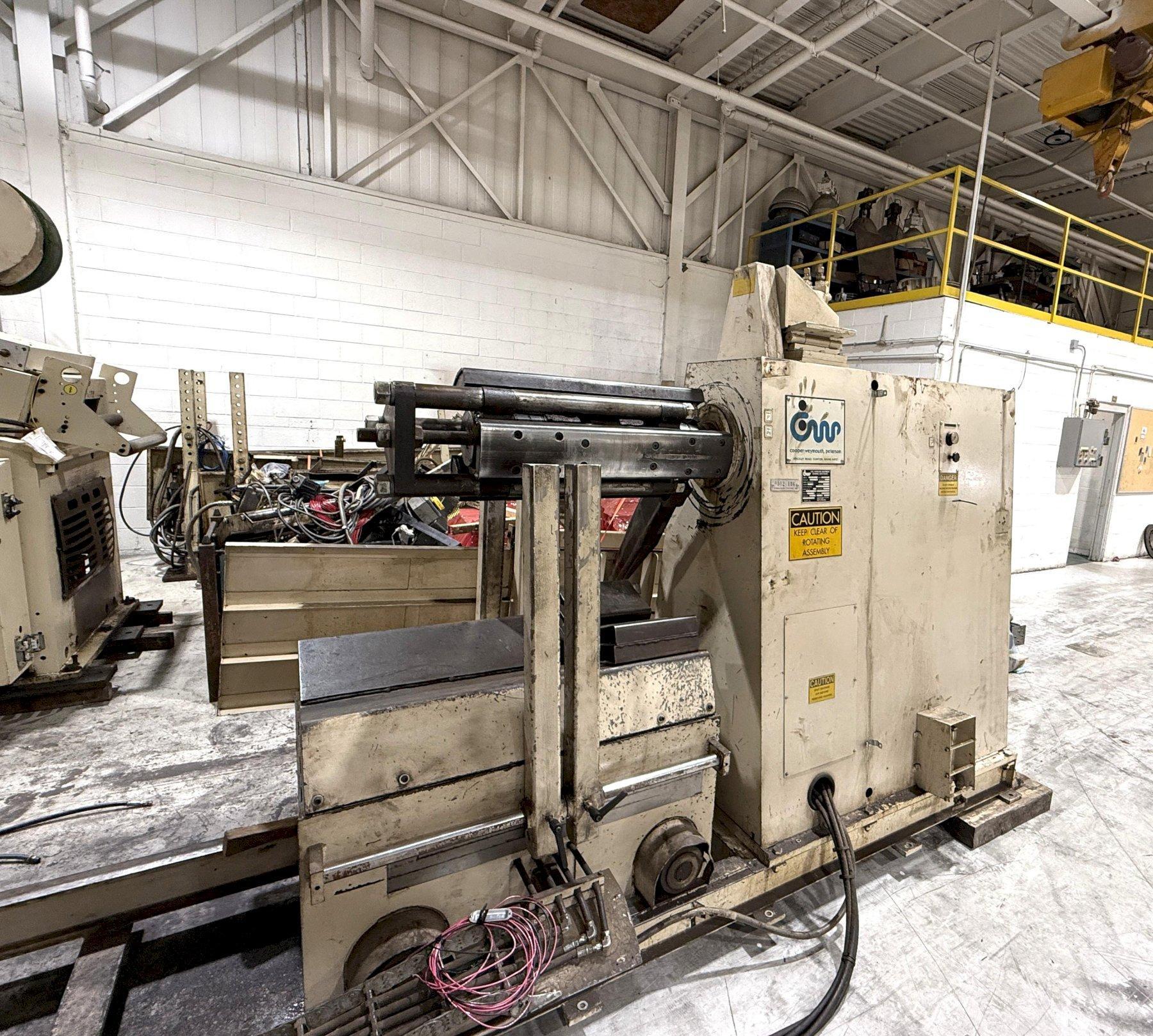 20,000 lbs. x 24" Cooper Weymouth Peterson Heavy Duty Servo Coil Feed Line For Sale