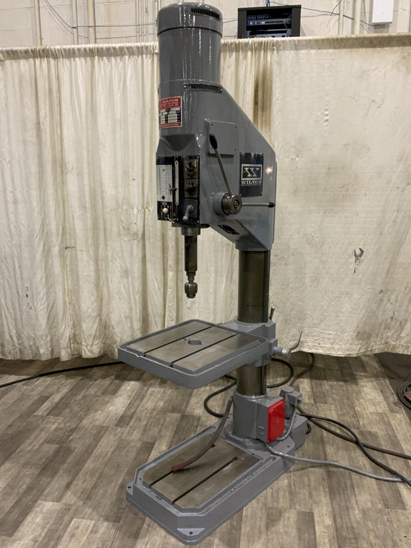 32" WILTON MODEL #32100 SINGLE SPINDLE DRILL: STOCK #81057