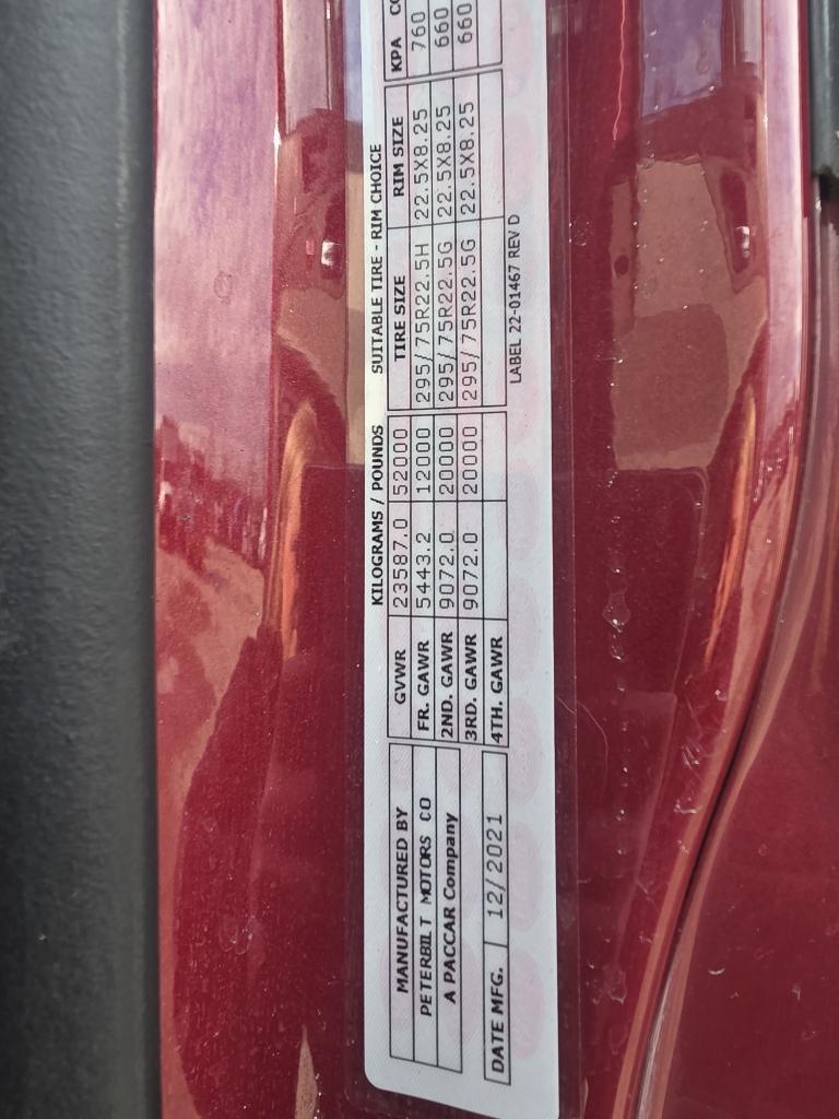 2022 Peterbilt 567 804181