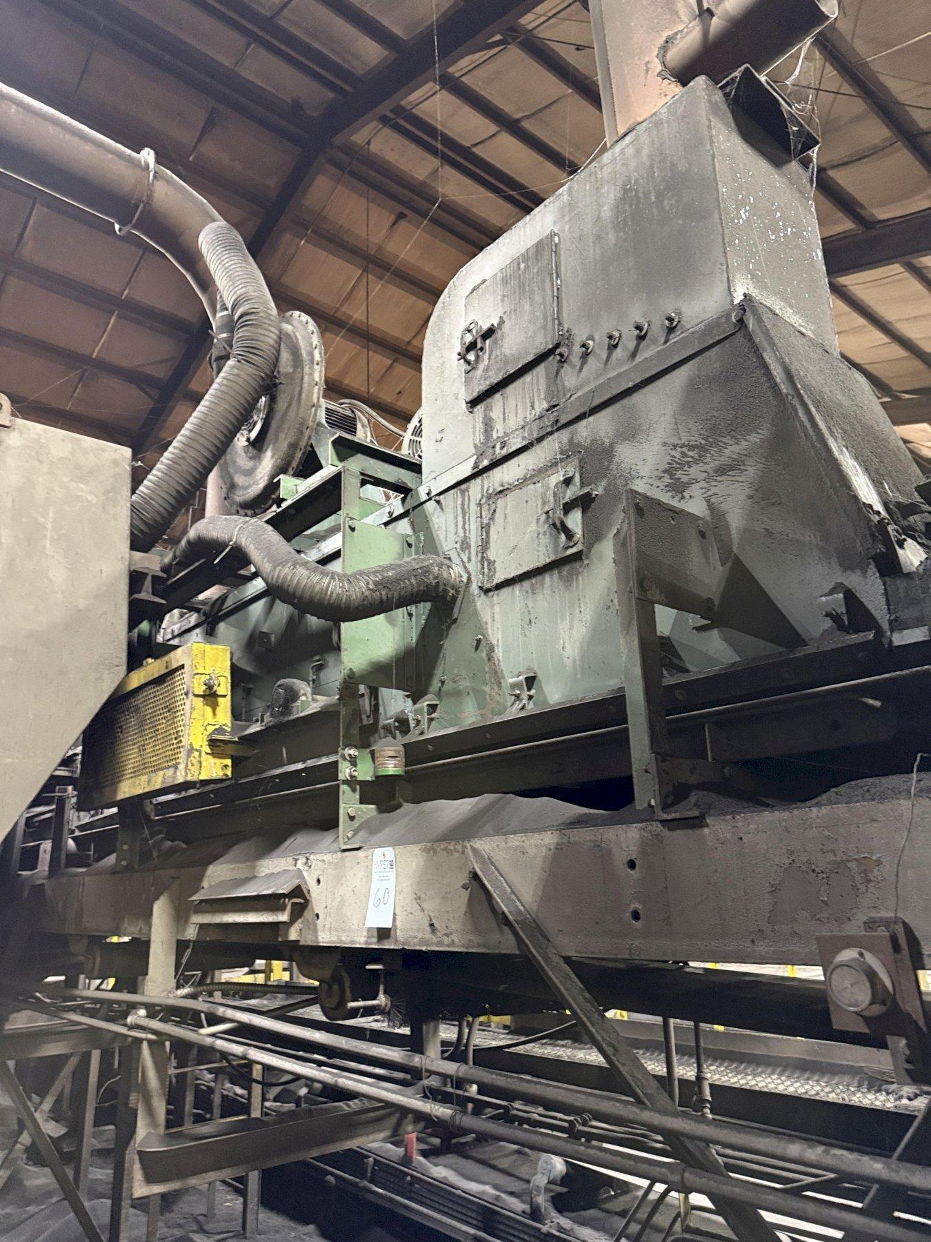 Pekay belt mounted sand cooler and aerator
