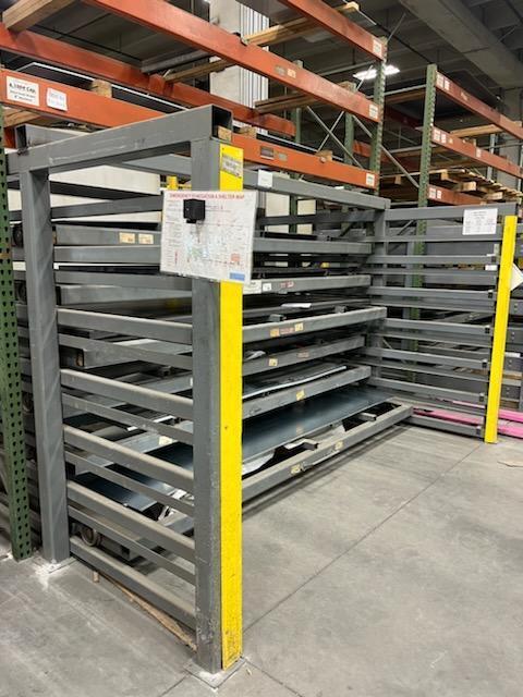 1 - PREOWNED 5' X 10' SHEET STORAGE RACK