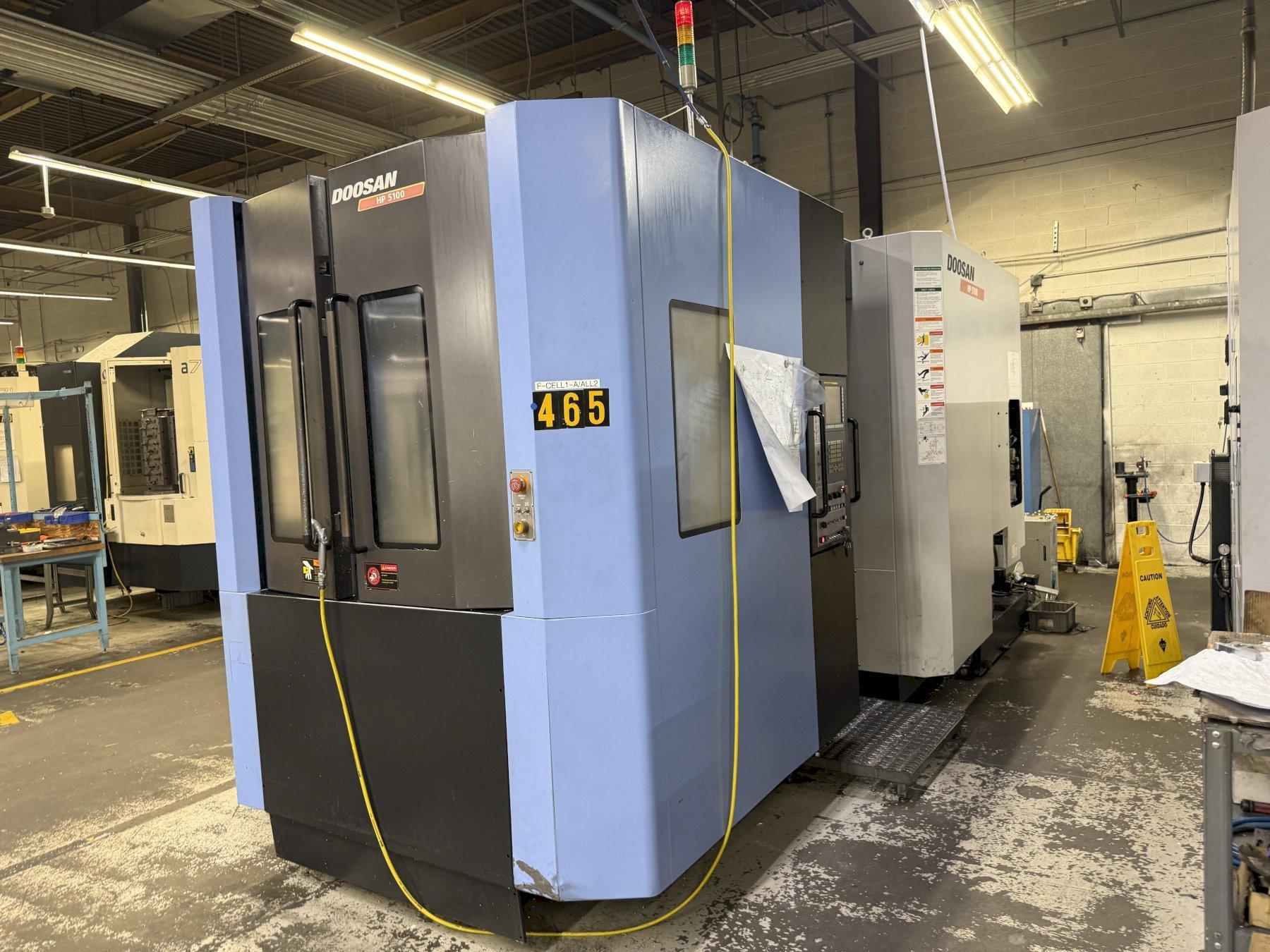 2012 Doosan HP 5100 Used CNC Horizontal Machining Center For Sale