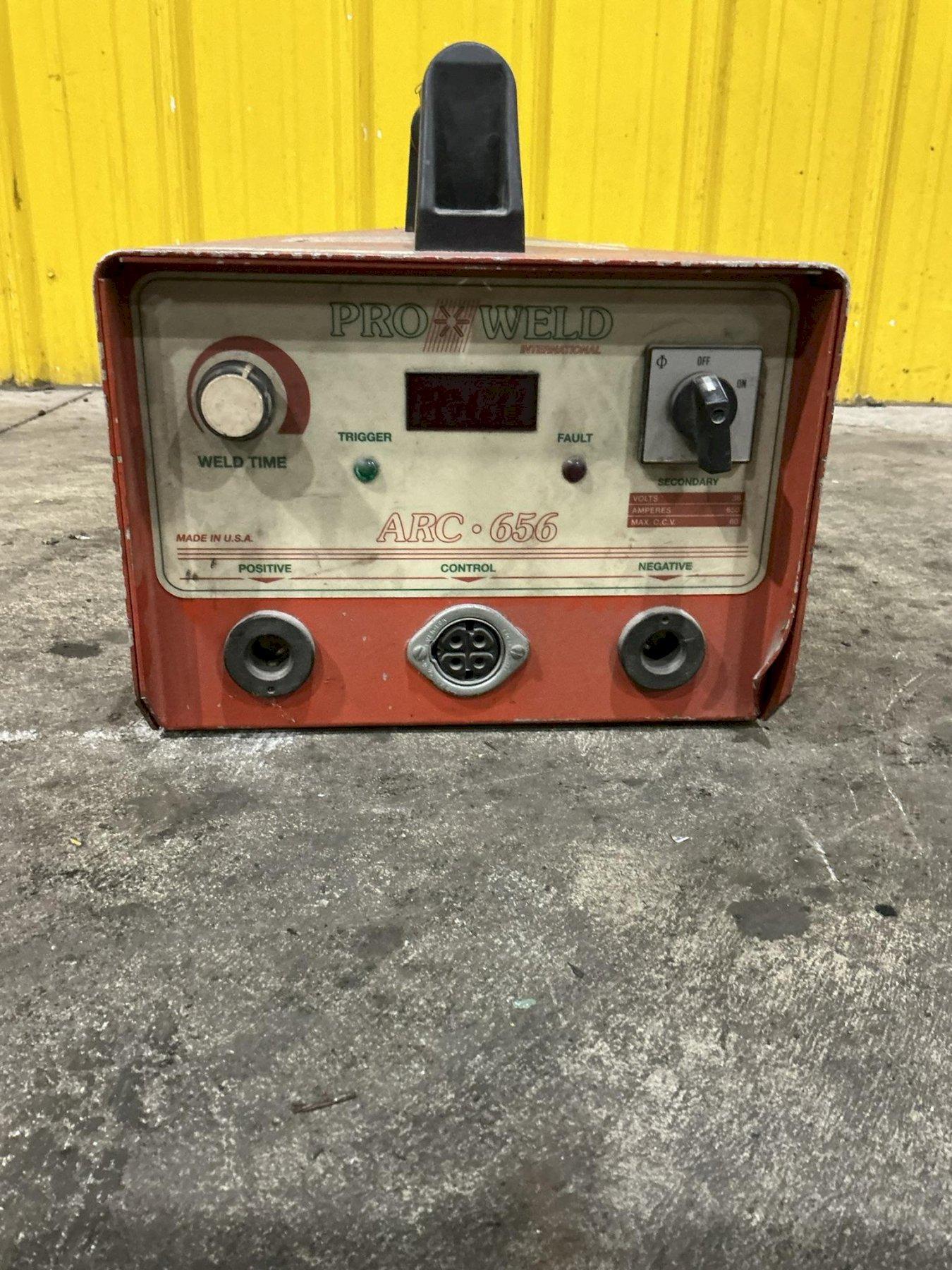 PRO-WELD MODEL ARC-650 STUD WELDER POWER SOURCE: YOBRO #26455