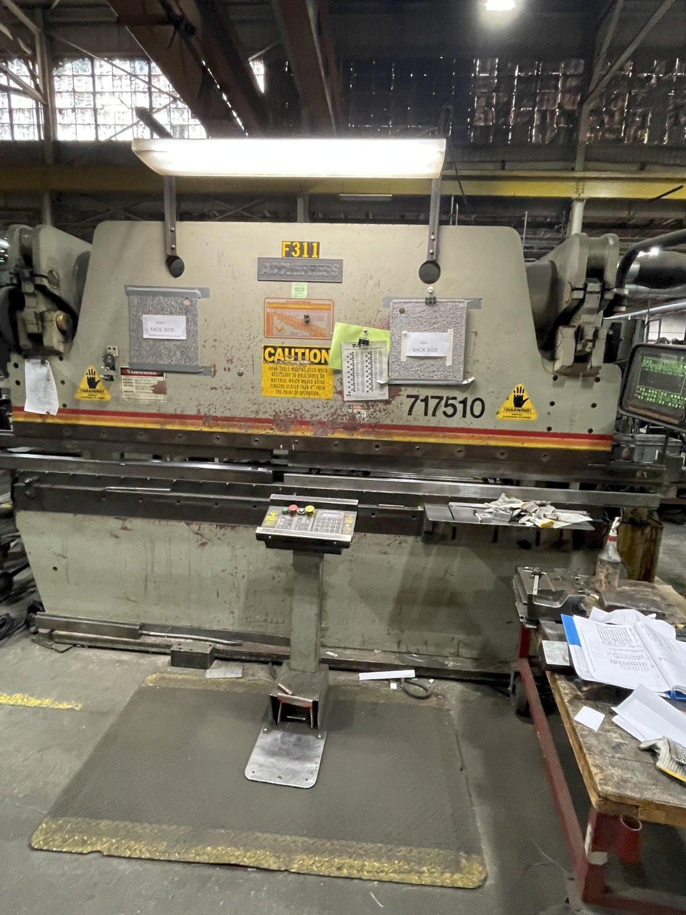 175 TON ACCURPRESS PRESS BRAKE: YOBRO #25744