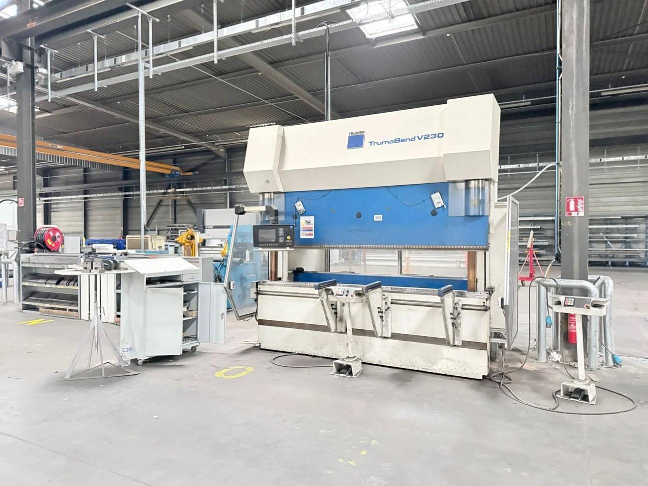 Trumpf trumabend 230 ton x 3100 mm CNC
