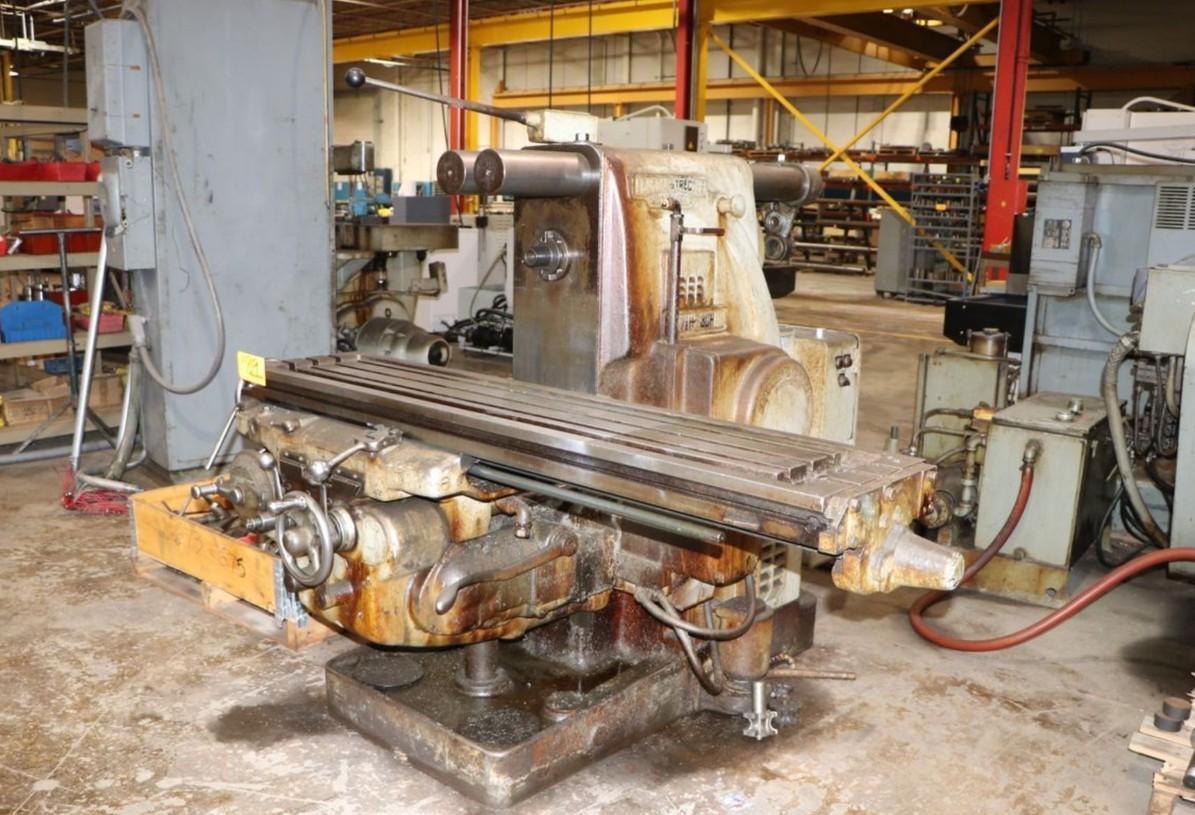 #3CH KEARNEY & TRECKER K&T HORIZONTAL MILL: YOBRO #24538
