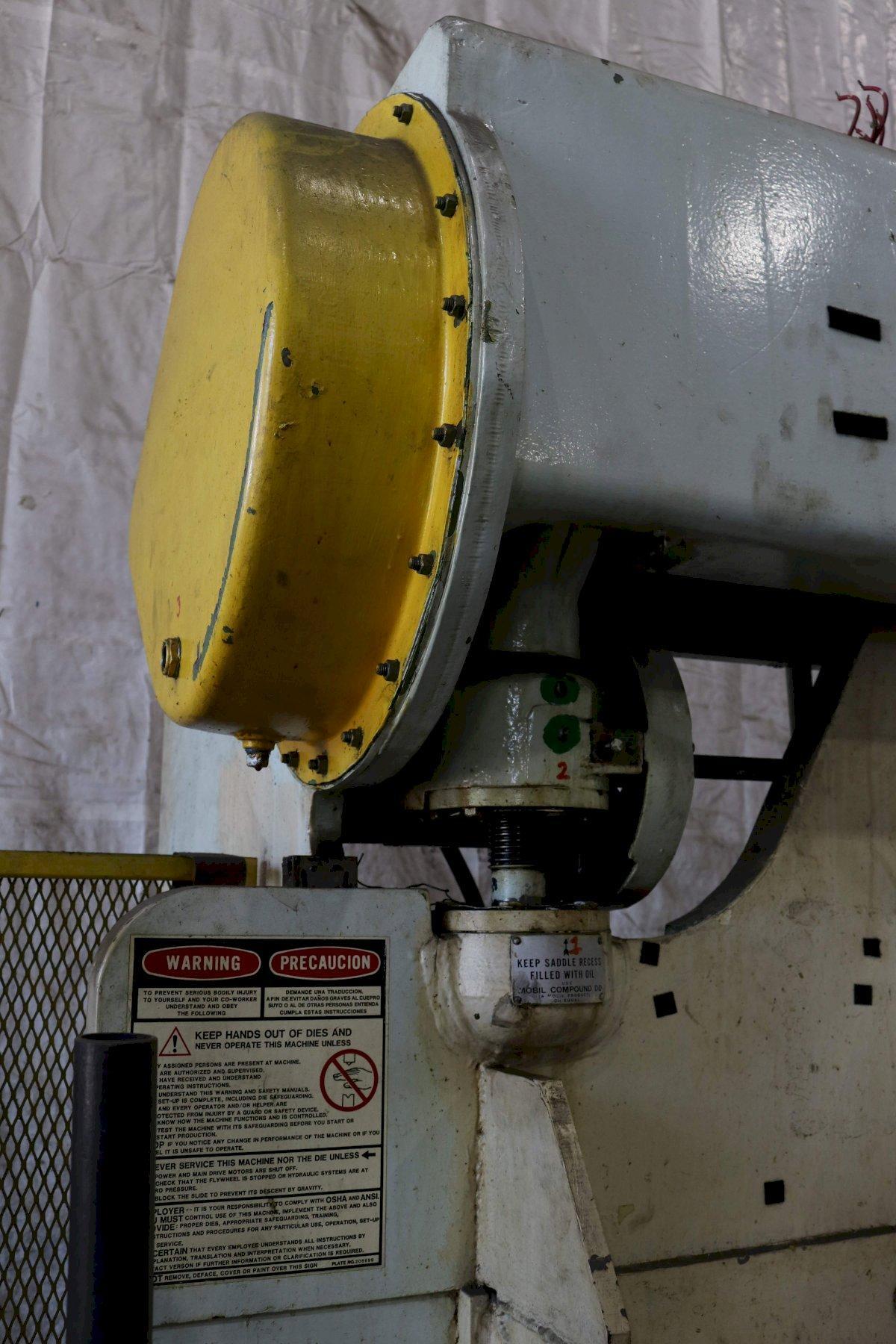 50 TON X 8' VERSON MECHANICAL PRESS BRAKE: STOCK # 66732