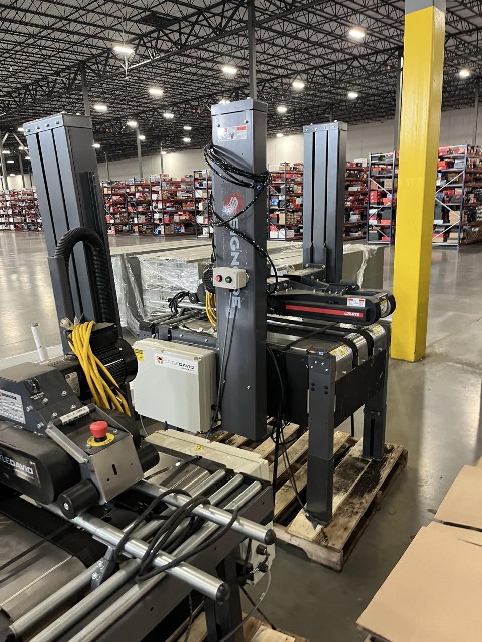 Signode Little David LDX-RTB 4.0 Semi-Automatic Random Case Sealer- Two Available